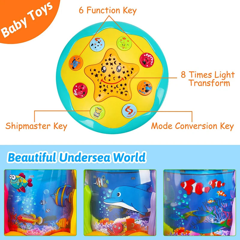 Baby Ocean Light Musical Projector