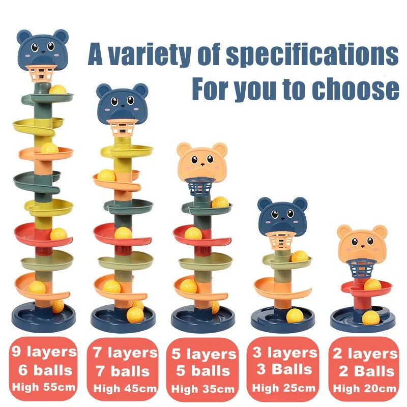 Baby Rolling Ball Tower