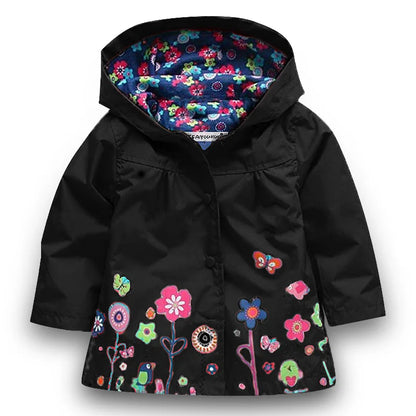 Flowery Raincoat