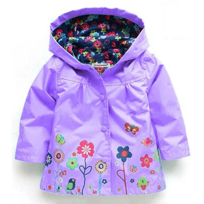 Flowery Raincoat