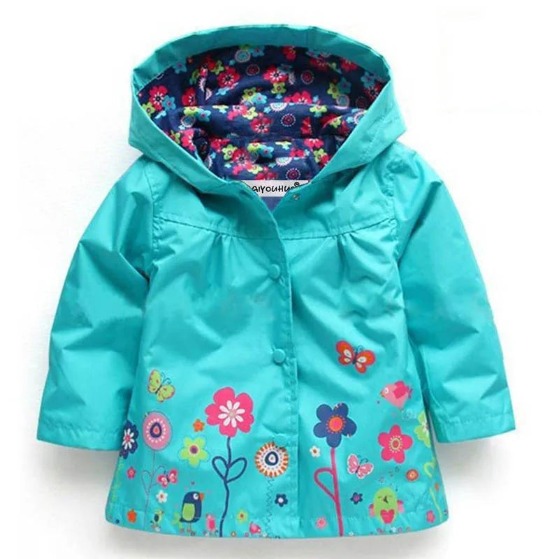 Flowery Raincoat