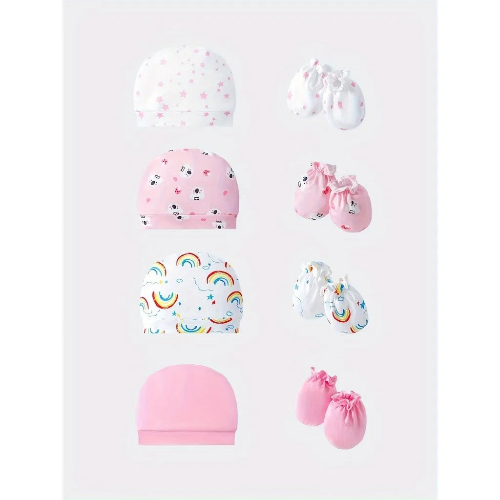 4Sets Newborn Baby Girl 0-12Months