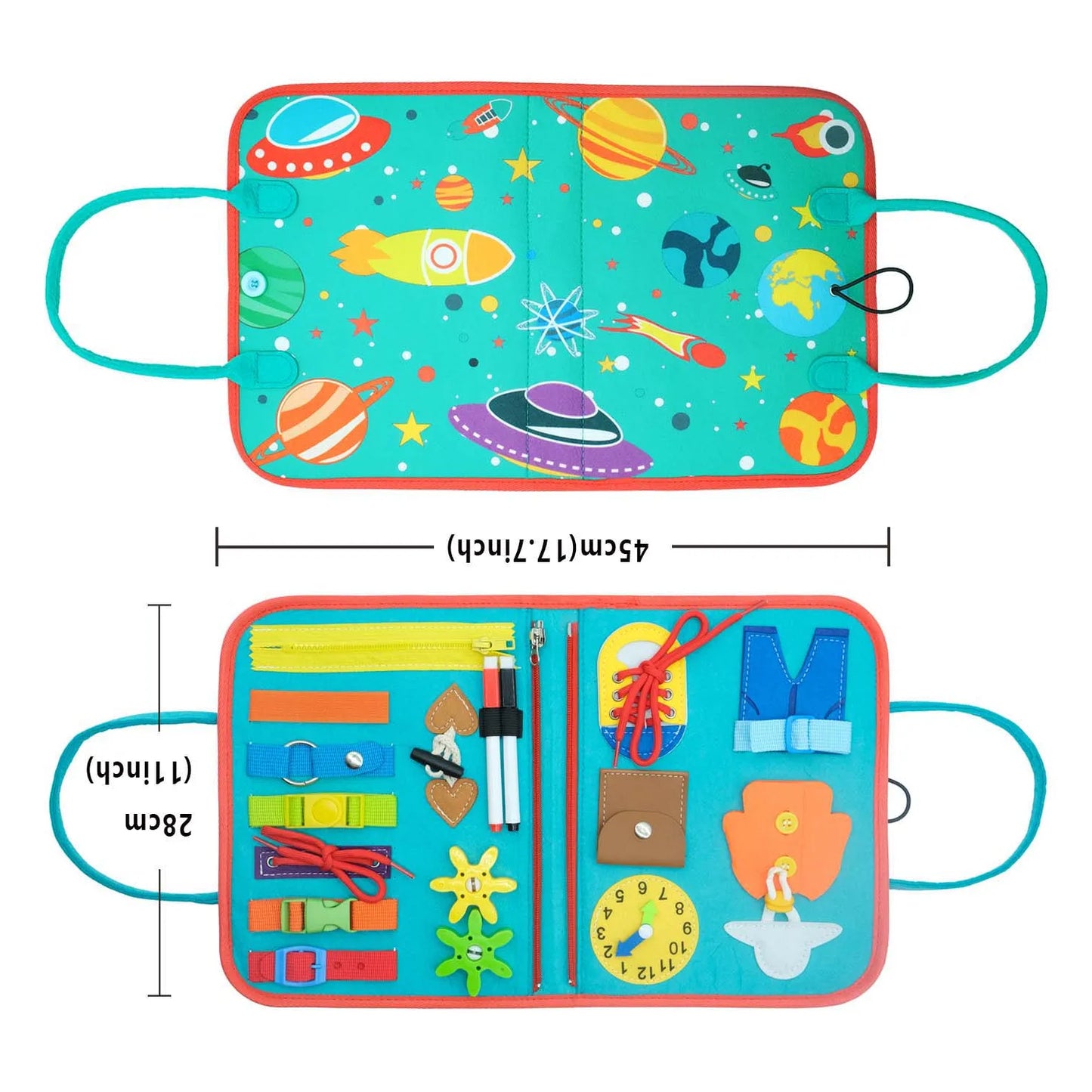 Montessori Educational Sensory Board