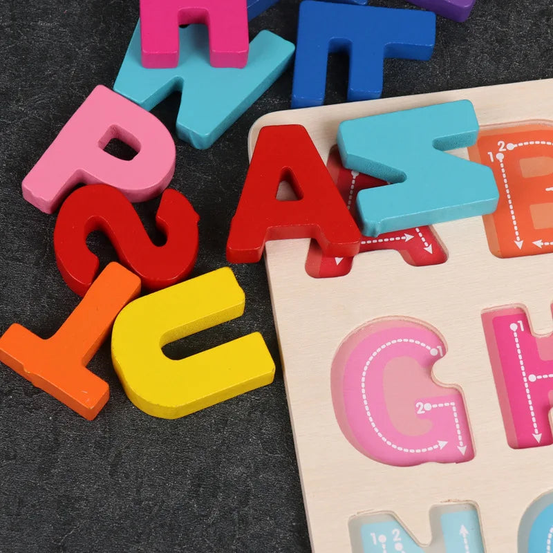 3D Alphabet Game & Variety of Learning Toy