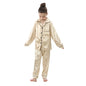 New Children Silk Satin Pyjamas Set Baby Sleepwear Pijama Solid color Pajamas Suit Boys Girls Sleep Set Autumn Kids Loungewear