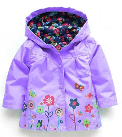 Flowery Raincoat