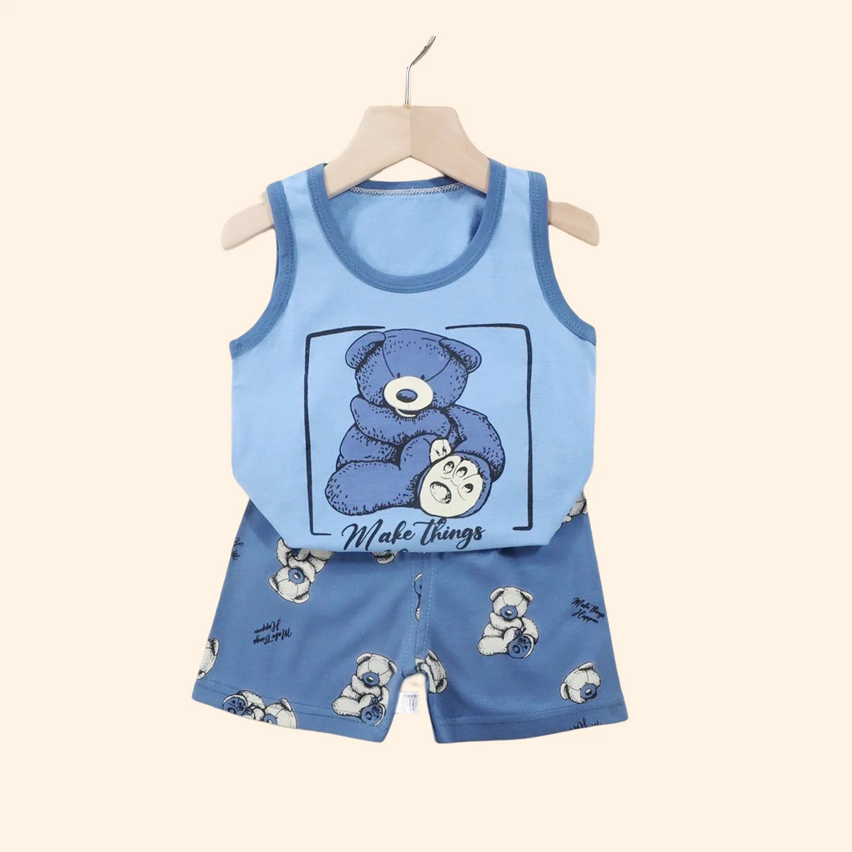 Summer Cotton Unisex Sets