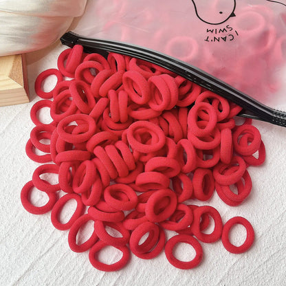 20/50pcs Kids Elastic Hair Bands Girls Sweets Scrunchie Rubber Band for Children Hair Ties Clips Headband Baby Hair Accessories