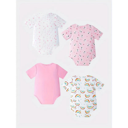 4Sets Newborn Baby Girl 0-12Months