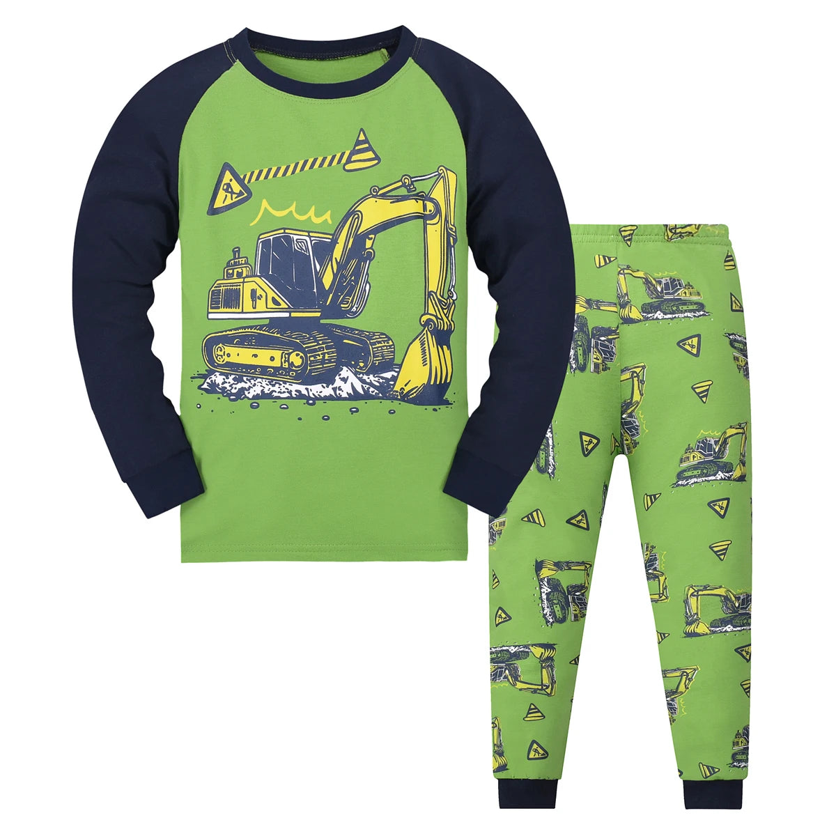 Boys Pajamas Set Long Toddler Pjs Little Kids Dinosaur Sleepwear