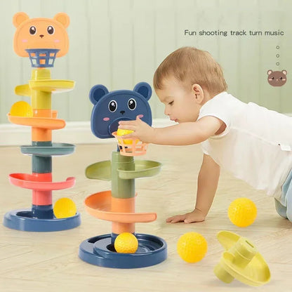 Baby Rolling Ball Tower