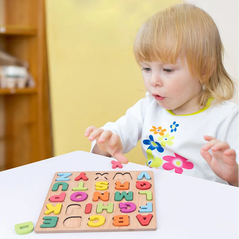 3D Alphabet Game & Variety of Learning Toy