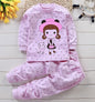 2024 Newborn Kids Boys Girls Pajama Sets Cartoon Long Sleeve Cute T-Shirt Tops with Pants Toddler Baby Autumn Sleeping Clothes