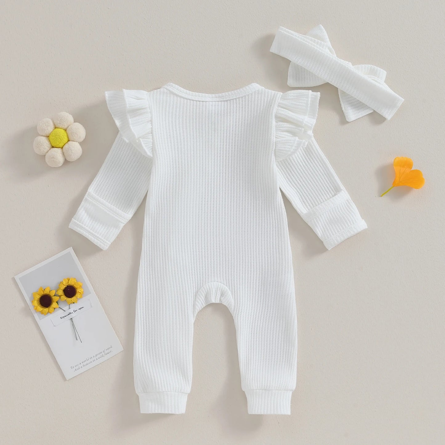 Autumn Blossom Jumpsuit 0-12M