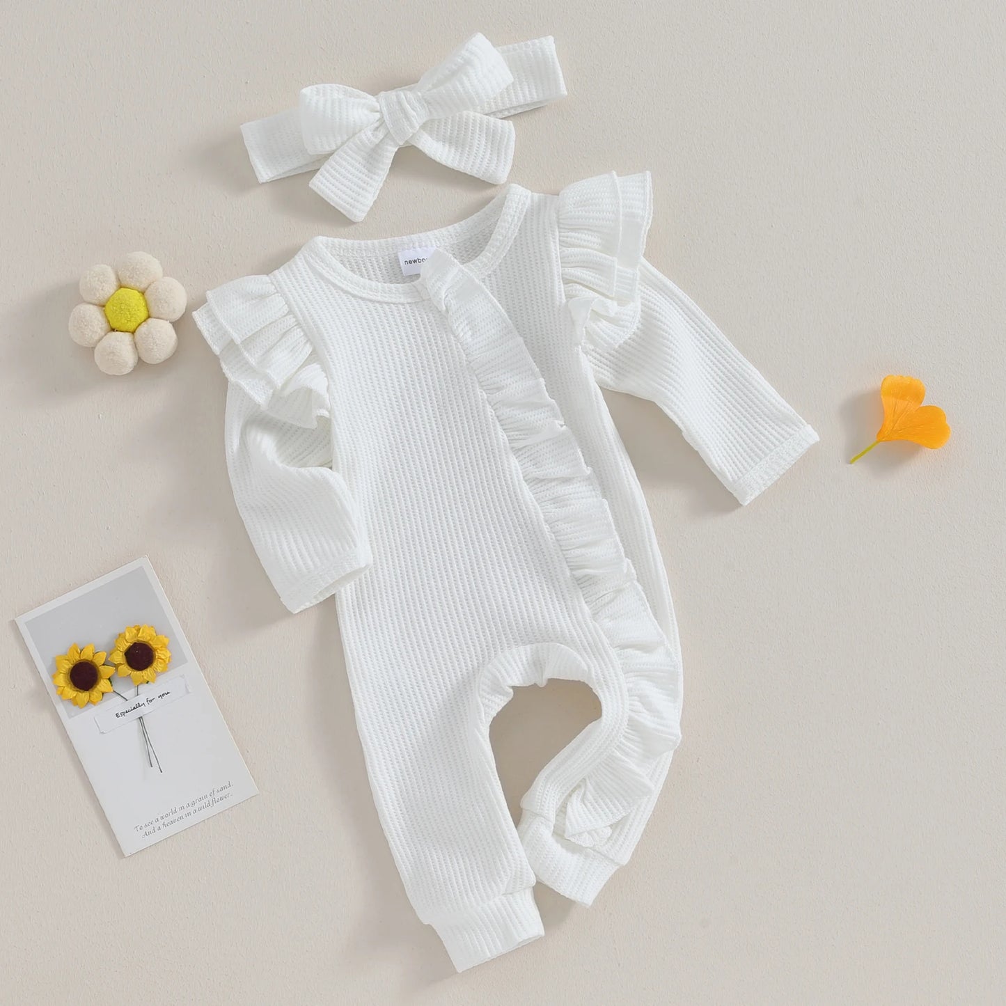 Autumn Blossom Jumpsuit 0-12M