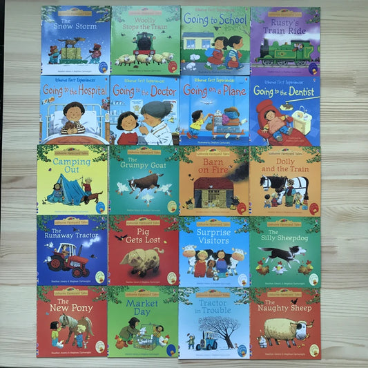 Books/set Kids Usborne Picture Books