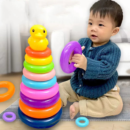 Montessori Baby Rolling Ball Tower