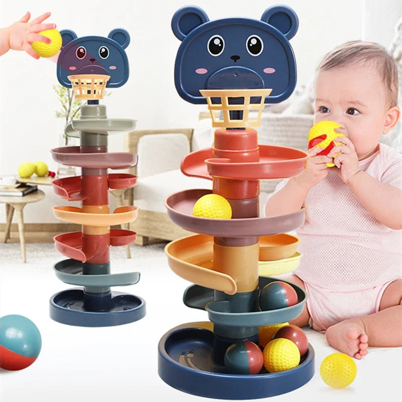 Baby Rolling Ball Tower