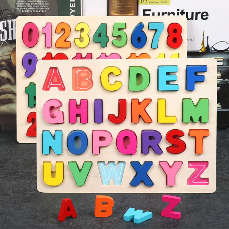 3D Alphabet Game & Variety of Learning Toy