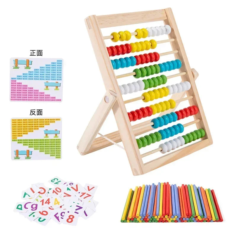 Classic Wooden Arithmetic Abacus