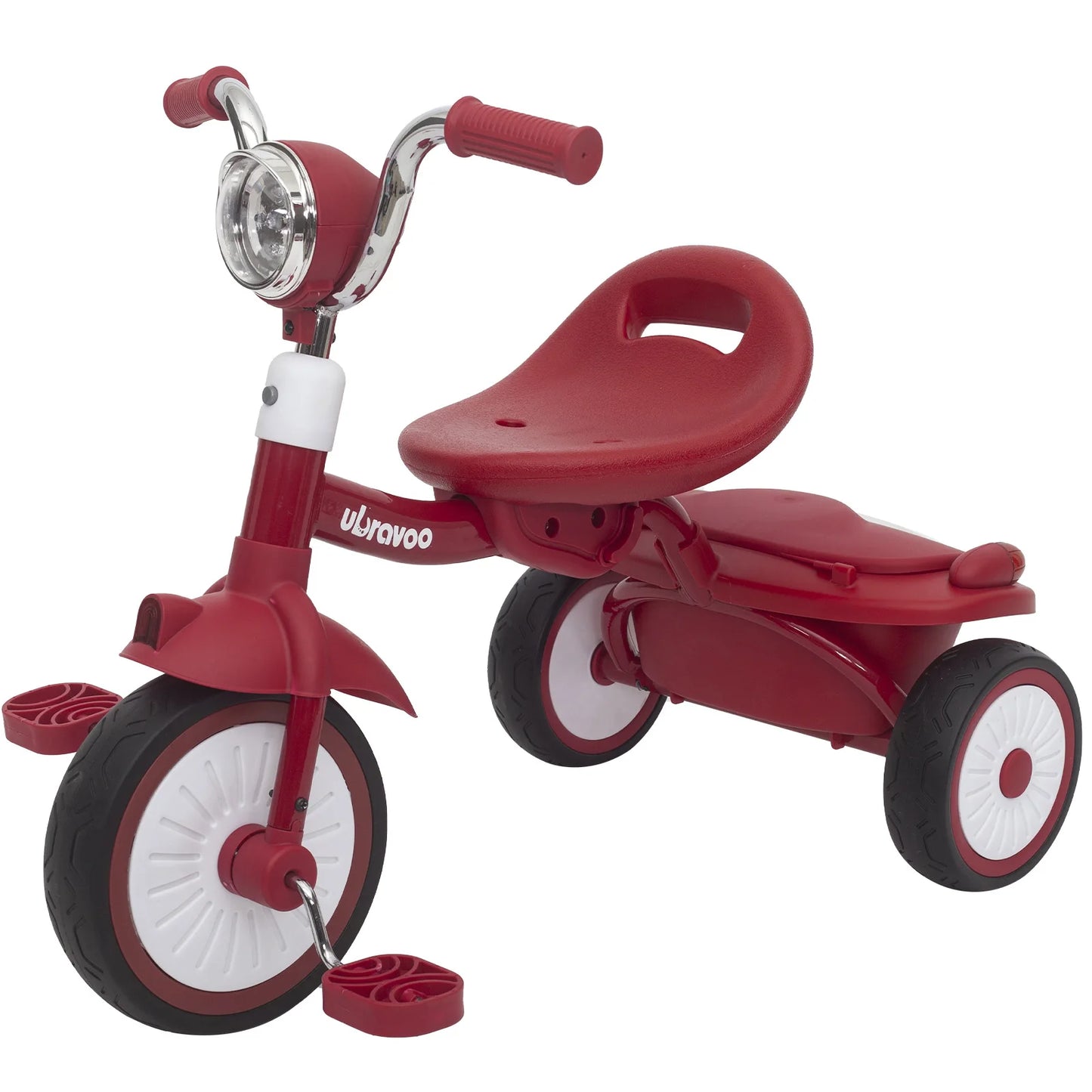 UBRAVOO Baby Foldable Tricycle Trike with Pedals Ages: 1-5 Years