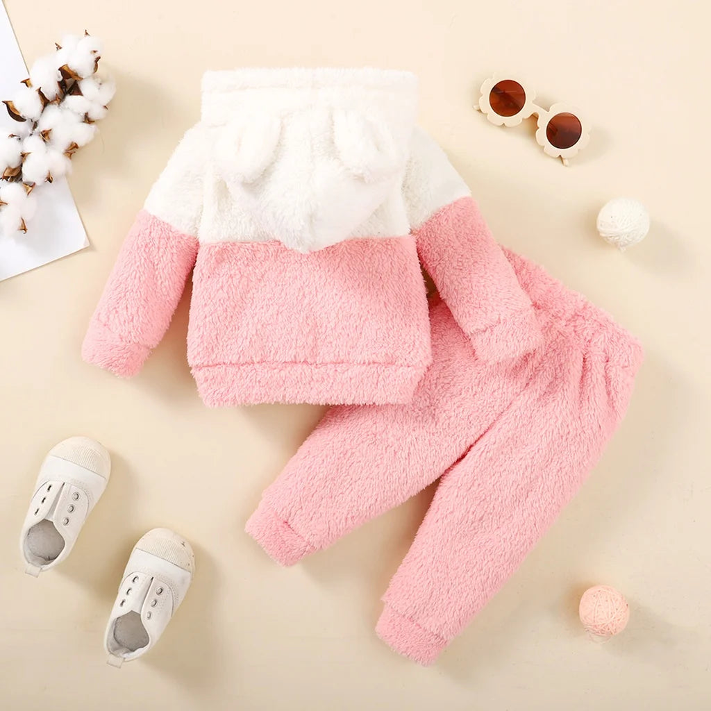 Fluff Hooded Set