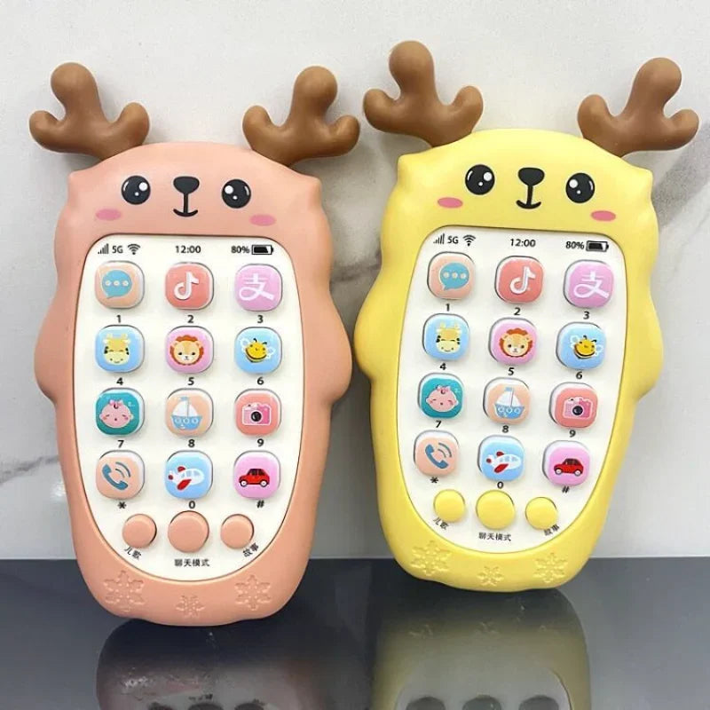 Baby Telephone Teether with Music Voice