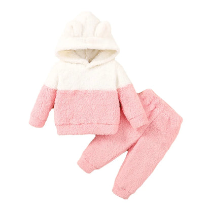 Fluff Hooded Set