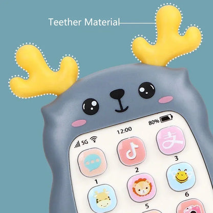 Baby Telephone Teether with Music Voice