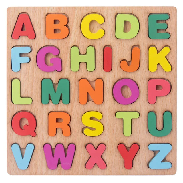 3D Alphabet Game & Variety of Learning Toy