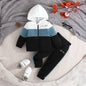 Colorblock Hoodie & Pant Set