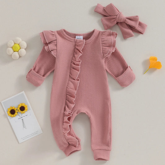 Autumn Blossom Jumpsuit 0-12M