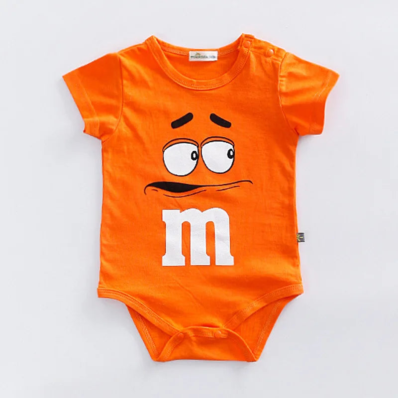 Thin Cotton 3-24M Newborn Short Sleeve Romper Clothing Infant Baby Girls Boys Fashion Cute Jumpsuit Clothes