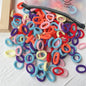 20/50pcs Kids Elastic Hair Bands Girls Sweets Scrunchie Rubber Band for Children Hair Ties Clips Headband Baby Hair Accessories