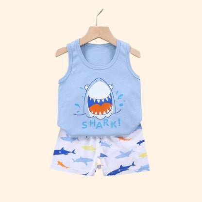 Summer Cotton Unisex Sets