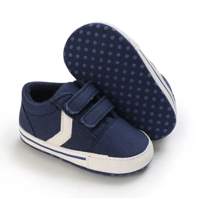 Baby Shoes Boys Canvas Casual Cotton Soft Sole Newborn Walker Toddler Shoe 0 18 Months