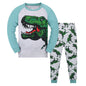 Boys Pajamas Set Long Toddler Pjs Little Kids Dinosaur Sleepwear