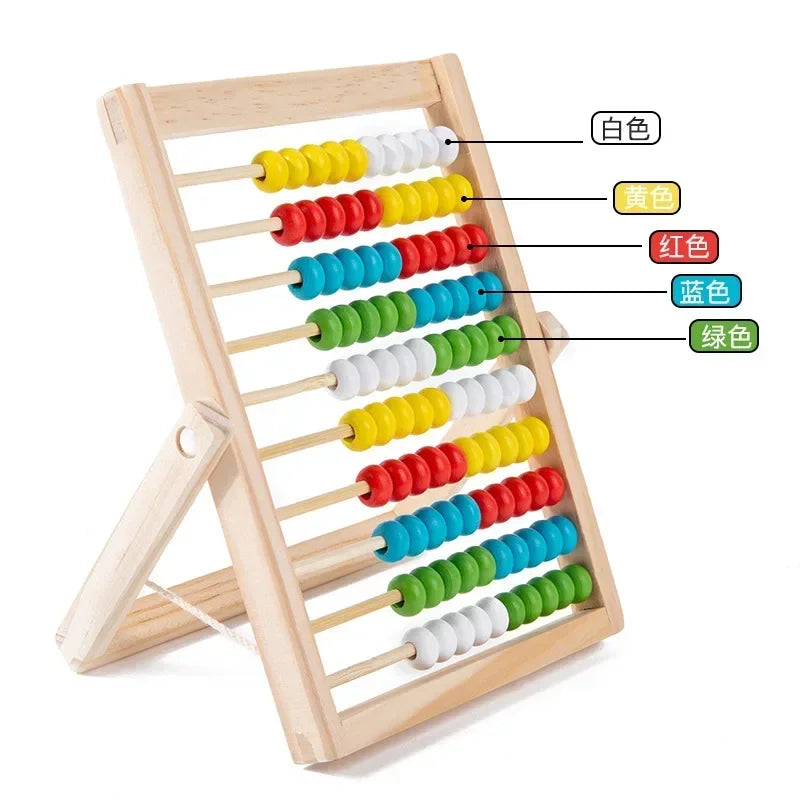 Classic Wooden Arithmetic Abacus