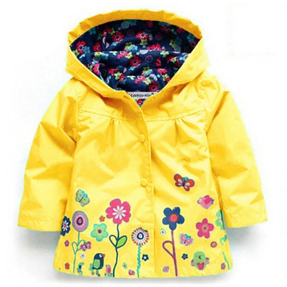 Flowery Raincoat