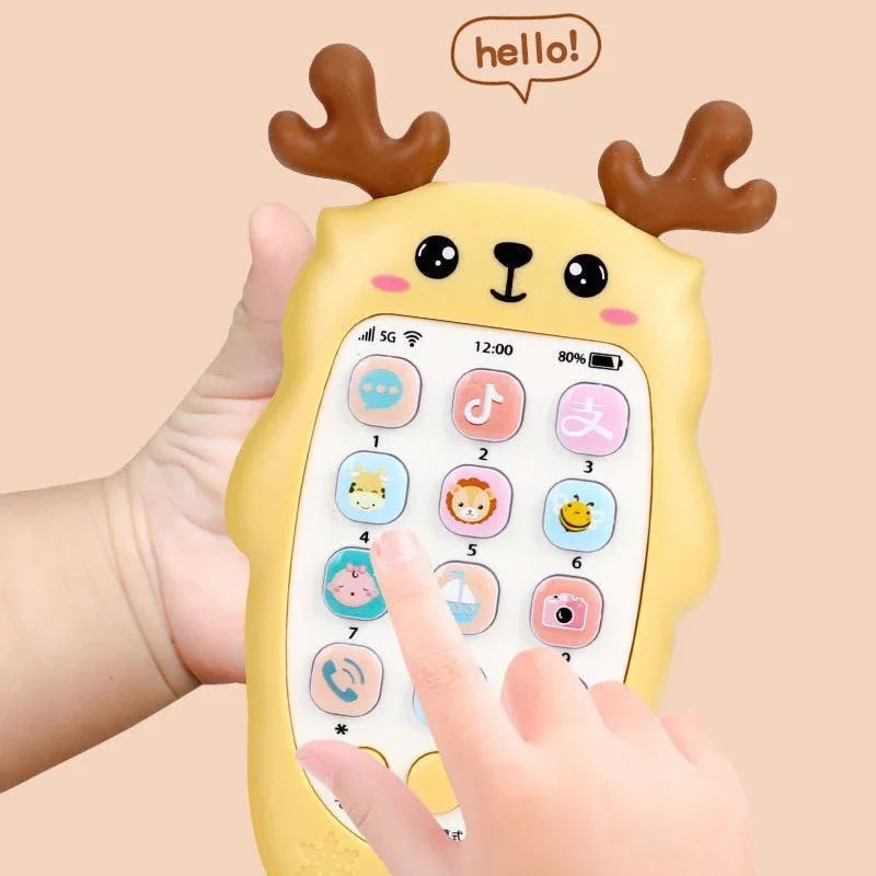 Baby Telephone Teether with Music Voice