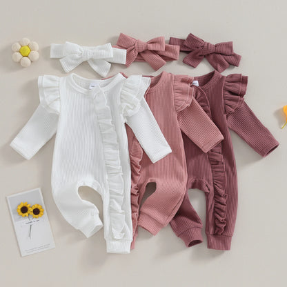 Autumn Blossom Jumpsuit 0-12M