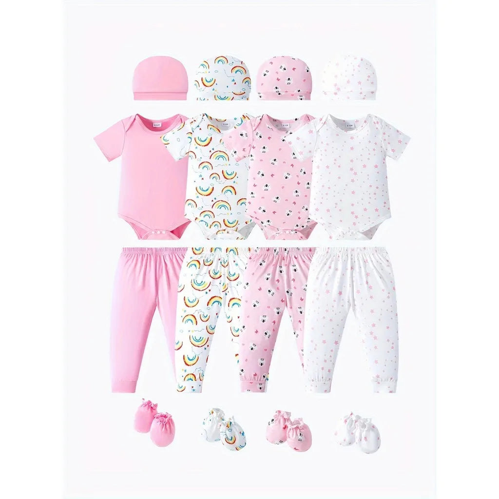 4Sets Newborn Baby Girl 0-12Months