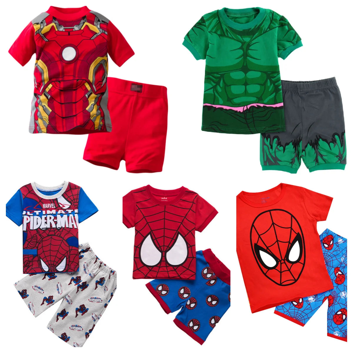 Marvel Pajamas Sets