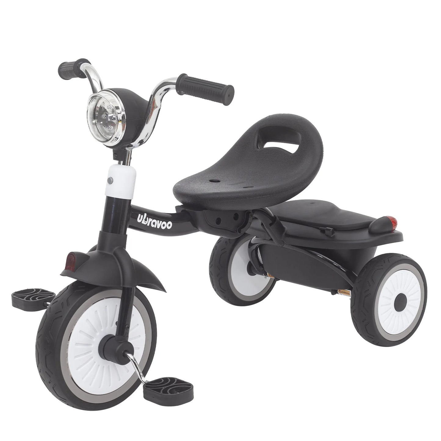 UBRAVOO Baby Foldable Tricycle Trike with Pedals Ages: 1-5 Years